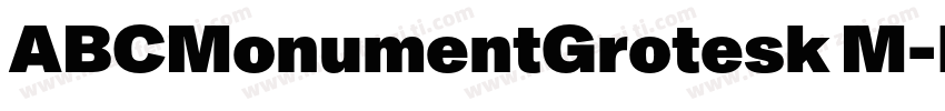 ABCMonumentGrotesk M字体转换